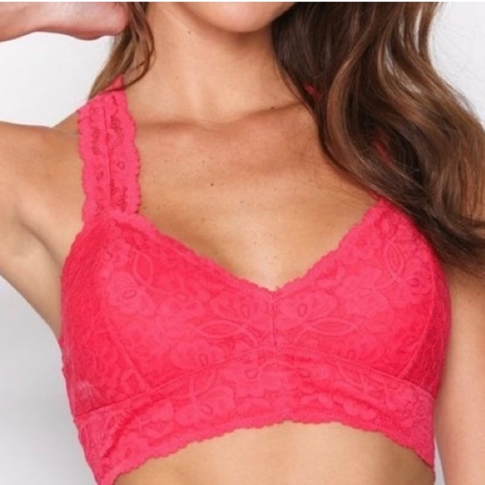 NWT Free People Galloon Lace Racerback Bra